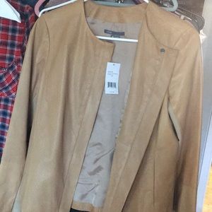 Vince. Genuine camel leather jacket M